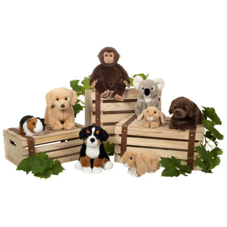 Teddy Hermann Hase Gegl. Cognac, 32 CM