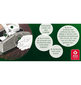 ASS Kartenmischer Vario. Spielezubehör