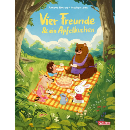 Vier Freunde und ein Apfelku