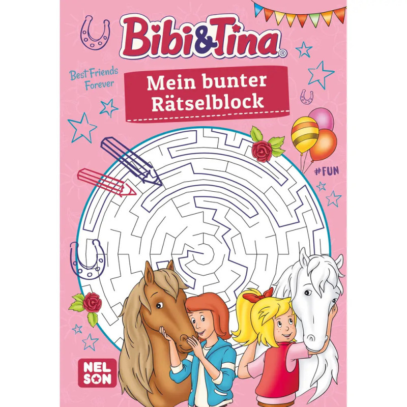 Bibi & Tina mein bunter Rätselblock