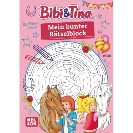 Bibi & Tina mein bunter Rätselblock