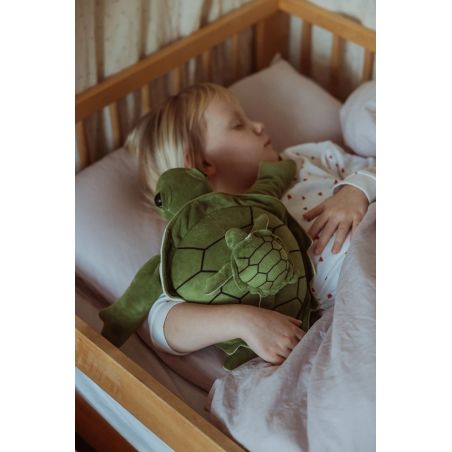 by ASTRUP Plüsch Schildkröte gewichtet 1,6kg – Beruhigendes Kuscheltier ab 3 J.