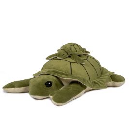 by ASTRUP Plüsch Schildkröte gewichtet 1,6kg – Beruhigendes Kuscheltier ab 3 J.