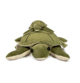 by ASTRUP Plüsch Schildkröte gewichtet 1,6kg – Beruhigendes Kuscheltier ab 3 J.