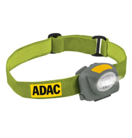 ADAC LED Stirnlampe, 7 leistungsstarke LED's