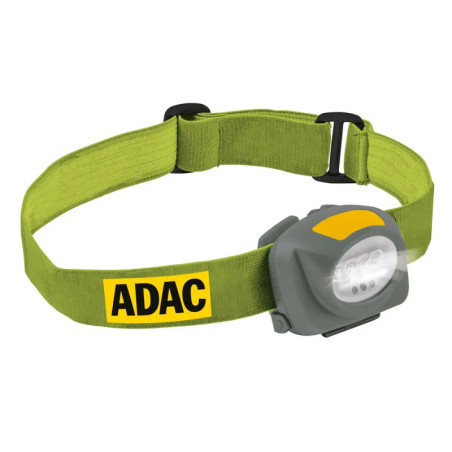ADAC LED Stirnlampe, 7 leistungsstarke LED's