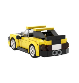 BRIXIES Plus Mini Rennwagen gelb / Mini Racer yellow