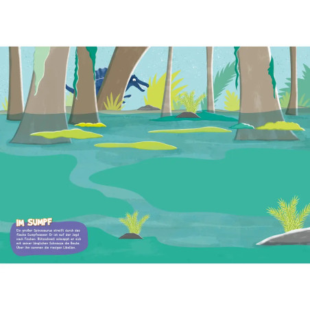 Großes Stickerheft. Dinos