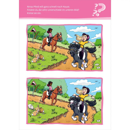 Rätselstark. Pferde