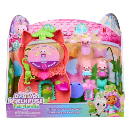 Gabbys Dollhouse Fairylandia Flutter Fairy Spielset