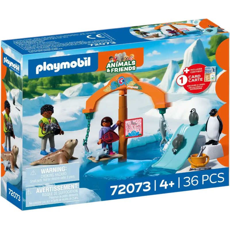 PLAYMOBIL 72073 Zoo: Eis-Expedition