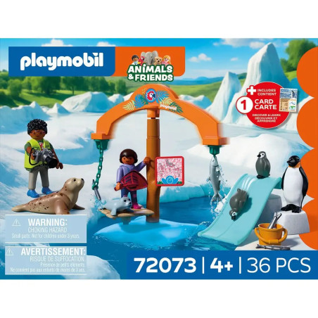 PLAYMOBIL 72073 Zoo: Eis-Expedition