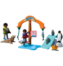 PLAYMOBIL 72073 Zoo: Eis-Expedition