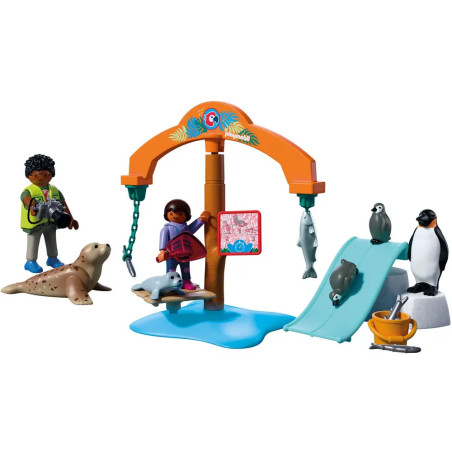 PLAYMOBIL 72073 Zoo: Eis-Expedition