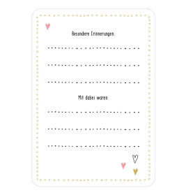 Fotokarten-Box Babys erstes Jahr - Deine Meilensteine