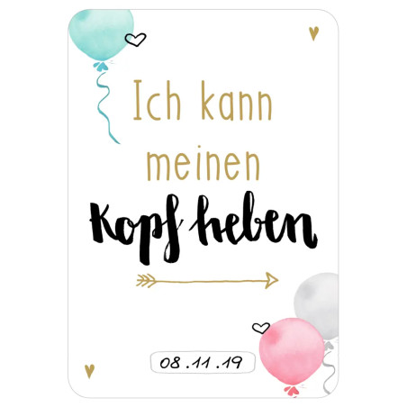 Fotokarten-Box Babys erstes Jahr - Deine Meilensteine