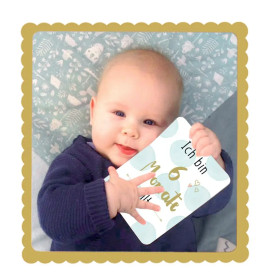 Fotokarten-Box Babys erstes Jahr - Deine Meilensteine