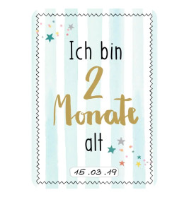 Fotokarten-Box Babys erstes Jahr - Deine Meilensteine