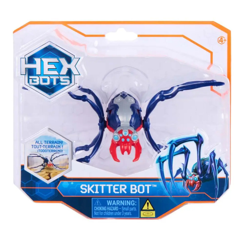 Hex Bots Skitter Bot Spider, sortiert