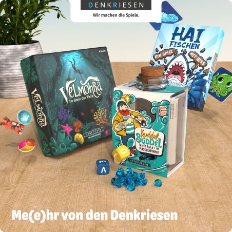 denkriesen Buddha bei die Fische (BF3001) – Humorvoller Ratespaß & Kreativität