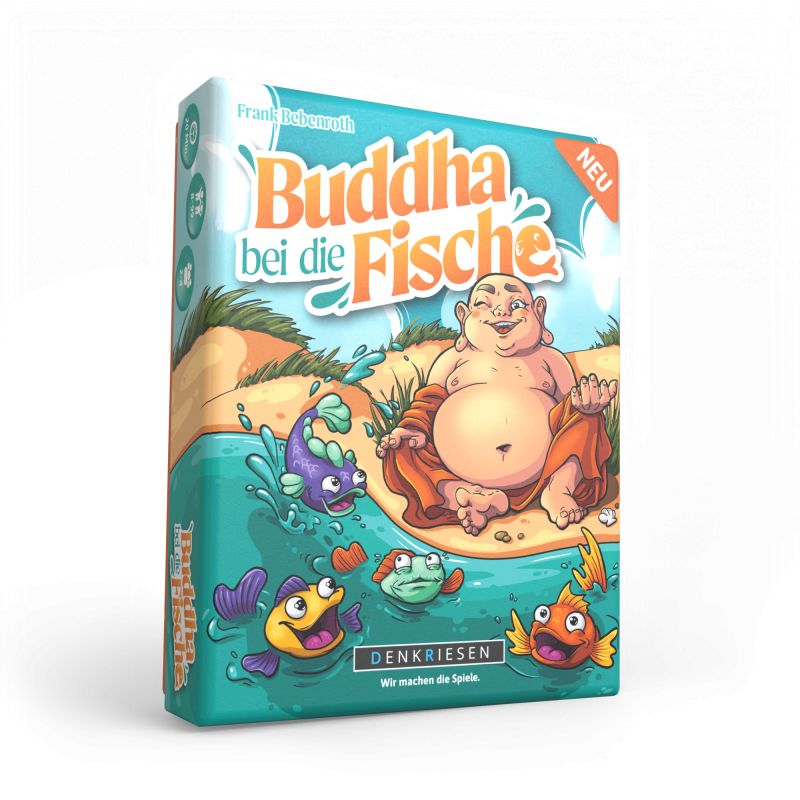 denkriesen Buddha bei die Fische (BF3001) – Humorvoller Ratespaß & Kreativität