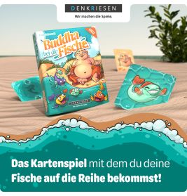 denkriesen Buddha bei die Fische (BF3001) – Humorvoller Ratespaß & Kreativität