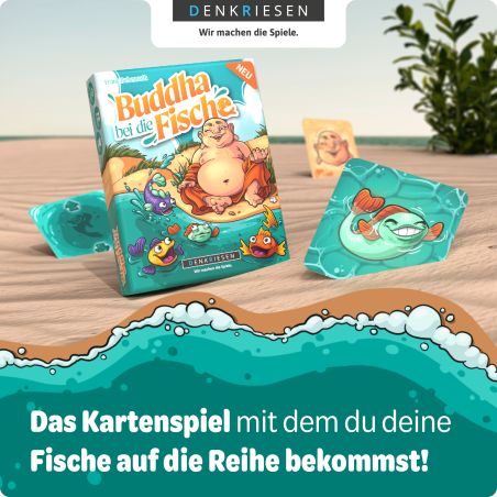 denkriesen Buddha bei die Fische (BF3001) – Humorvoller Ratespaß & Kreativität