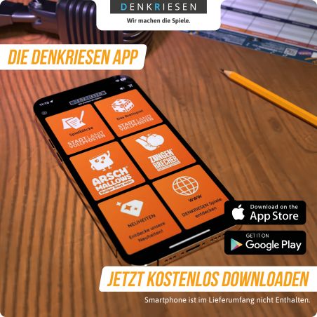 denkriesen Stadt Land Vollpfosten Music Edition | Musikquiz & Partyspiel für Gruppen