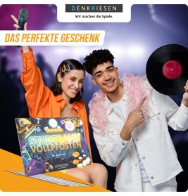 denkriesen Stadt Land Vollpfosten Music Edition | Musikquiz & Partyspiel für Gruppen
