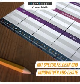 denkriesen Stadt Land Vollpfosten Music Edition | Musikquiz & Partyspiel für Gruppen