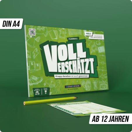 denkriesen VOLL VERSCHÄTZT! Fußball Edition | Interaktives Quizspiel für Fußballfans