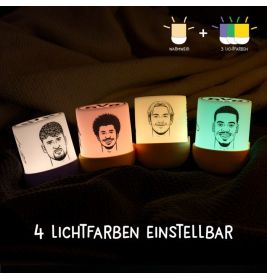 MegaLight® Eggy´s Mystery Lights BVB Edition – Leuchtende Überraschungs-Figuren für Fans