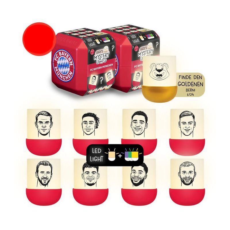 MegaLight® Eggy´s Mystery Lights FCB Edition – Leuchtende Überraschungs-Figuren
