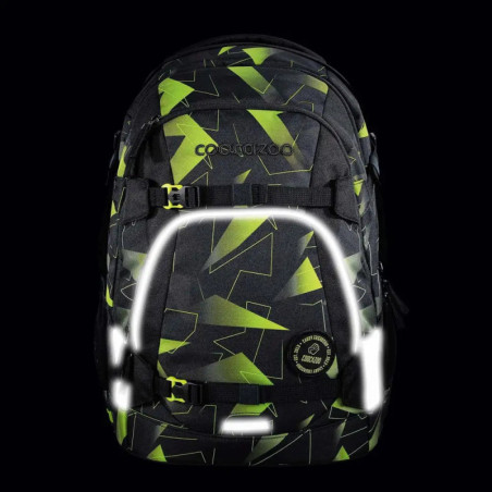 Hama MATE Schulrucksack Lime Flash – Ergonomisch, nachhaltig & anpassbar