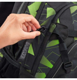 Hama MATE Schulrucksack Lime Flash – Ergonomisch, nachhaltig & anpassbar