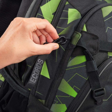 Hama MATE Schulrucksack Lime Flash – Ergonomisch, nachhaltig & anpassbar
