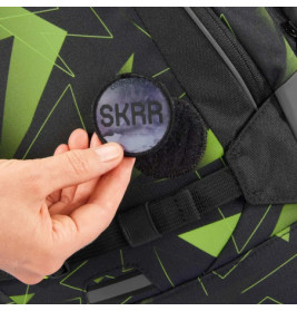 Hama MATE Schulrucksack Lime Flash – Ergonomisch, nachhaltig & anpassbar