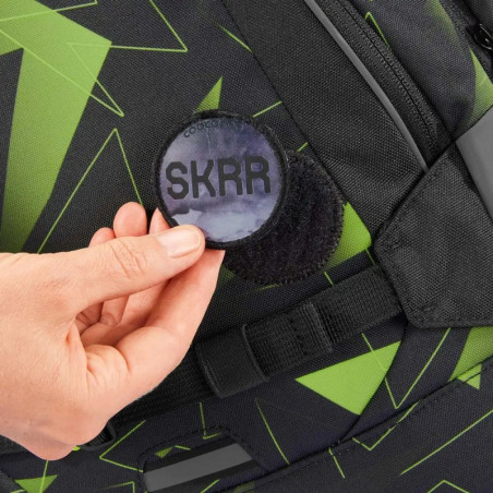 Hama MATE Schulrucksack Lime Flash – Ergonomisch, nachhaltig & anpassbar