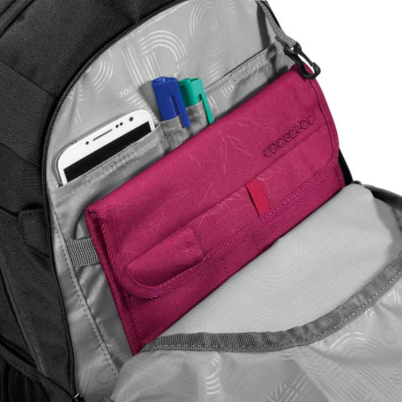 Hama MATE Schulrucksack Black Coal – Ergonomisch, nachhaltig & anpassbar