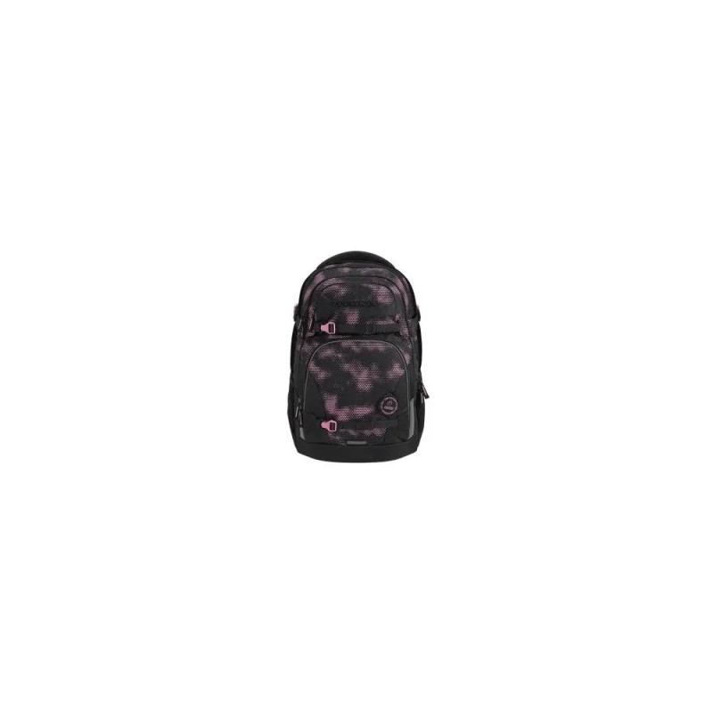 Hama Schulrucksack PORTER Pink Illusion - Ergonomisch & Flexibel | Nachhaltig