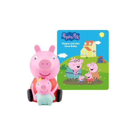 Tonies Peppa Pig: Peppa und das neue Baby – Lustiges Hörspiel für Kinder