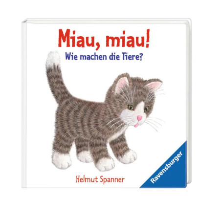 Ravensburger Miau, miau! Wie machen die Tiere? – Tierlaute für Babys & Kleinkinder