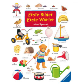 Ravensburger Erste Bilder - Erste Wörter – Bild-Wörterbuch für Babys