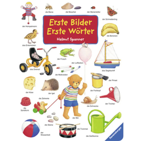 Ravensburger Erste Bilder - Erste Wörter – Bild-Wörterbuch für Babys