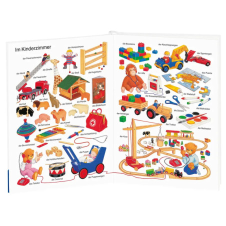 Ravensburger Erste Bilder - Erste Wörter – Bild-Wörterbuch für Babys