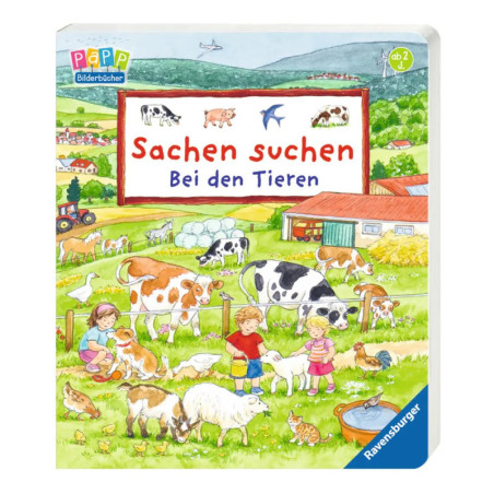 Ravensburger Sachen Suchen: Bei Den Tieren – Erstes Tierbilderbuch ab 2