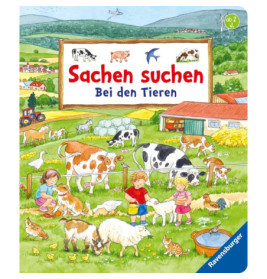 Ravensburger Sachen Suchen: Bei Den Tieren – Erstes Tierbilderbuch ab 2