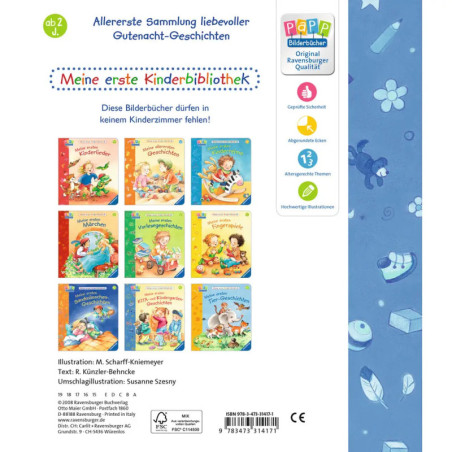 Ravensburger Meine ersten Gutenacht-Geschichten – Einschlafritual ab 24 Monat