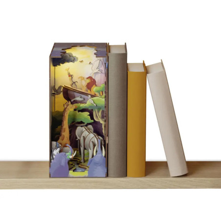 CarreraRevell Tiny Adventures Disney König der Löwen Book Nook – LED Holzbausatz