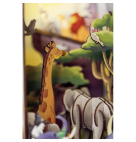 CarreraRevell Tiny Adventures Disney König der Löwen Book Nook – LED Holzbausatz